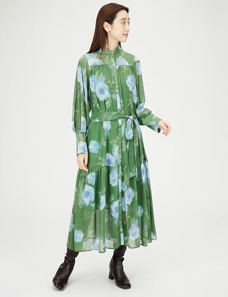 LILY BROWN ボカシフラワーワンピース LILY BROWN（リリーブラウン）の「ボカシフラワーワンピース